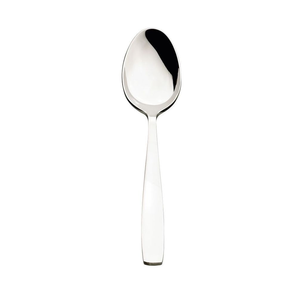 Browne Modena 18/10 Stainless Steel Satin Finish Dessert Spoon, 7.3 Inch -- 12 Per Case