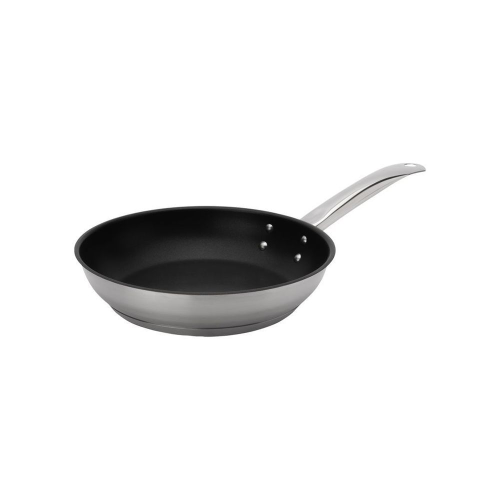 Browne Elements Stainless Steel Teflon Select Non-stick Finish Fry Pan, 9.5 X 2 Inch