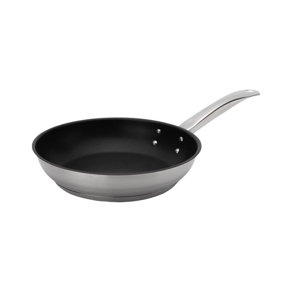 Browne Elements Stainless Steel Teflon Select Non-stick Finish Fry Pan, 11 X 2 Inch