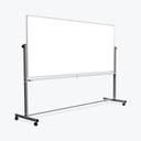 Luxor White Double Sided Magnetic Whiteboard, 96 x 40 inch Height