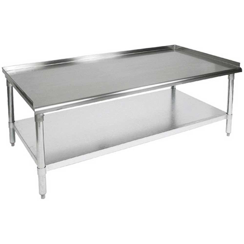 John Boos 16 Gauge Stainless Steel Equipment Stand with Lower Shelf and ...