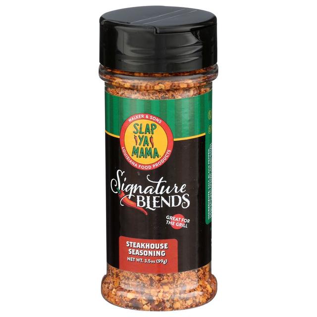 Slap Ya Mama Signature Blends Steakhouse Seasoning, 3.5 Ounce -- 6 per case