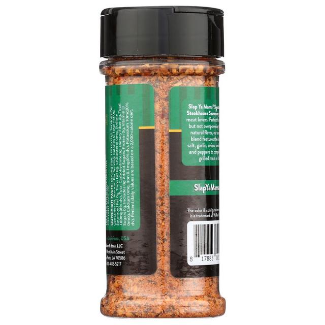 Slap Ya Mama Signature Blends Steakhouse Seasoning, 3.5 Ounce -- 6 per case