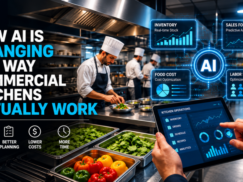 How AI Is Changing the Way Commercial Kitchens Actually Work